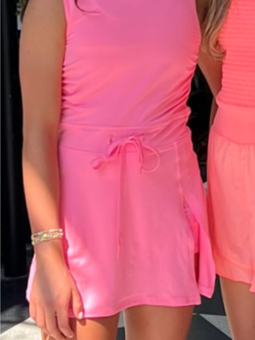 FP Movement by Free People Neon Pink Athletic Skort Dress